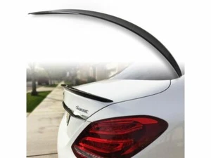 4D Carbon Fiber Look ABS Trunk Spoiler For Mercedes Benz C205 Coupe A Style - Picture 1 of 3