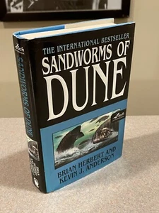 Sandworms of Dune Kevin J Anderson Brian Herbert (1st Edition, 1st Printing HC) - Picture 1 of 13
