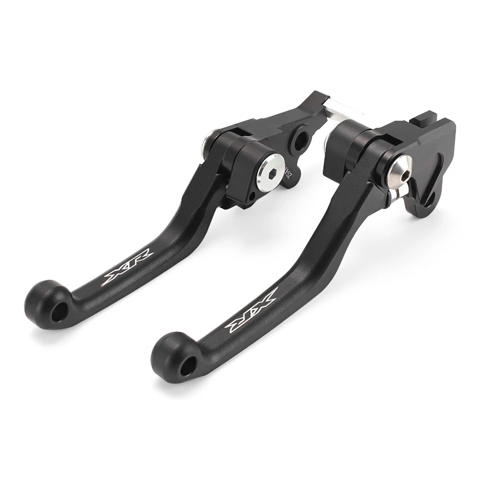 Black Pivot Brake Clutch Levers For HONDA XR250L XR600R XR230/250/400 Motard - Image 1 of 4