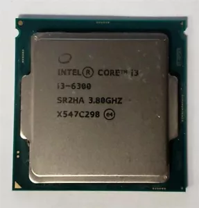 Intel Core i3-6300 SR2HA 3.8GHz Dual-Core LGA1151 CPU Processor - Picture 1 of 1