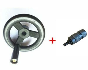 Ruota manuale alimentazione Quill + manopola inversa alimentazione in avanti per fresatrice Bridgeport - Foto 1 di 12