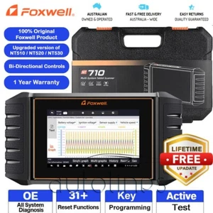 Fits Mazda Foxwell NT710 Bidirectional OBD2 Reset Code Read Diagnostic Scan Tool - Picture 1 of 11