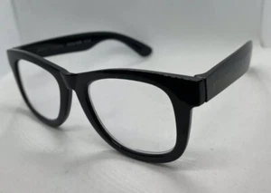 đź’–BETSEY JOHNSONđź’–+2.50 Reading Glasses THICK BLACK Blue Light - Picture 1 of 10