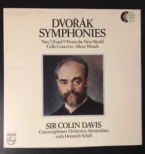 DVORAK SYMPHONIES Nos. 7, 8 & 9 Classical Masters #3 Vinyl 12" Box Set 4LP EX/NM - Picture 1 of 8
