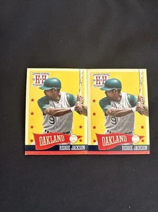 2013 Panini Home Town Heroes # 200 Reggie Jackson 2 Cards NM - Picture 1 of 2
