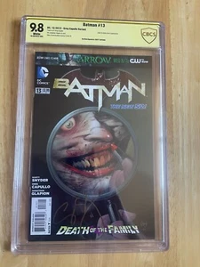 BATMAN #13! THE NEW 52! CBCS 9.8! SIG - SCOTT SNYDER! - Picture 1 of 4