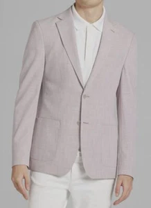 Calvin Klein Men's Pink Slim-Fit Sport Coat Suit Jacket Size 38R - Picture 1 of 2