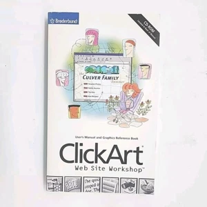 ClickArt Web Site Workshop 1998 User's Manual and Graphics Reference Book & CD - Picture 1 of 24
