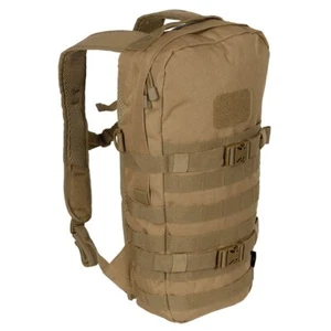 Daypack Backpack MOLLE Lightweight Outdoor Camping Hiking Trekking 15L Coyote - Picture 1 of 2
