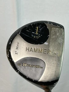 X Factor 1 Wood Driver 9.75° Degree Hammer Smart Low Torque Super Light Shaft RH - Picture 1 of 7
