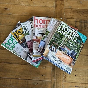 6x Australian Home Beautiful Magazines Decoration/ Renovating/ Outdoor Free Post - Picture 1 of 7