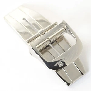 Authentic Jaeger LeCoultre JLC Stainless Steel Deployment 16mm Wide Watch Clasp - Picture 1 of 11