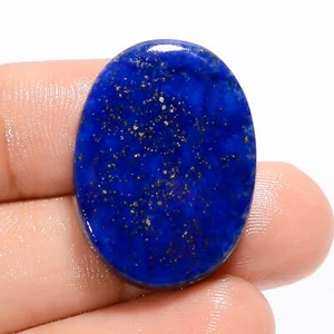 Natural Lapis Lazuli Oval Shape Cabochon Loose Gemstone 35 Ct 26X19X5 mm OA-6726 - Picture 1 of 5