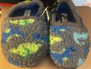 Dinosaur Toddler Slippers for 7/8 - Picture 1 of 3