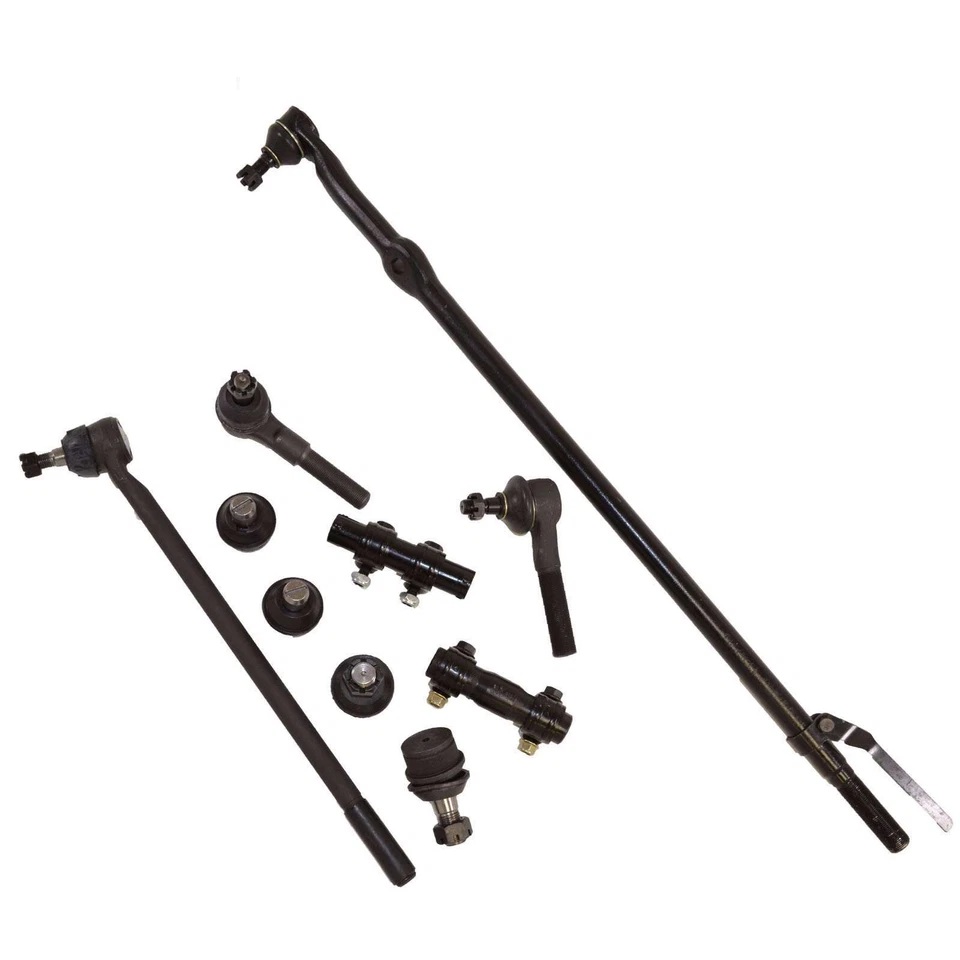 10 piezas Ford F250 F350 enlace de arrastre central extremos de varilla de amarre juntas de rótula mangas 87-96 2x2 Foto 1 de 1