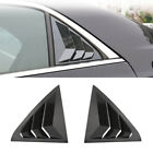 Carbon Fiber Side Window Louvers Air Vent Shades Cover Trim For Chrysler 300 11+