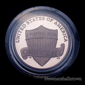 2014 S Lincoln Shield Penny ~ Moneda a prueba como nueva en cápsula de plástico del conjunto - Imagen 1 de 1
