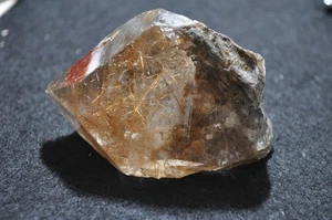 Golden Rutile Quartz 100% natural Crystal 146 Gram  Wonderful clouds  Brazil - Picture 1 of 12