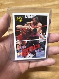 1990 Classico WWF #123 Bret Hitman Hart - Foto 1 di 2