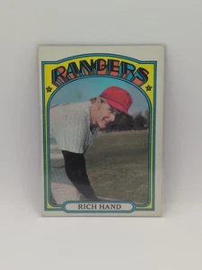1972 Topps #317 Rich Hand Texas Rangers - Picture 1 of 2
