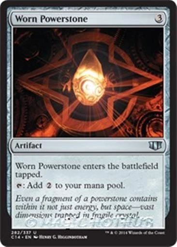 MTG - WORN POWERSTONE - Commander 2014 (U) - Image 1 of 1