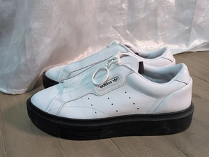 ADIDAS SLEEK SUPER ZIP PLATEAU SNEAKER DAMEN Gr. UK 5,5 kaum getragen - Bild 1 von 6