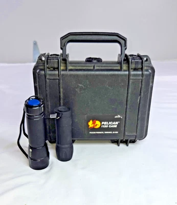 Pelican 1120 Funda Protectora Negra Rígida Impermeable Estuche a Prueba de Polvo Foto 1 de 4