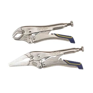 Irwin IRHT82571 Vise-Grip 2 pc Alloy Steel Fast Release Locking Pliers Set - Picture 1 of 1
