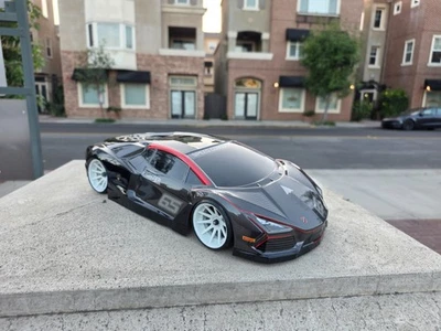 200mm 1/10 Custom Print Lamborghini Body Only - 4Tec-2 RDS DC10 YD2 MST FZ02 - Image 1 of 4