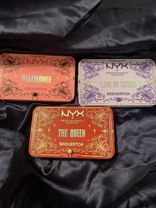 NYX Bridgerton MAKEUP Rouge Palette Set (3) Lady In Silver Wallflower Queen NEU - Bild 1 von 24