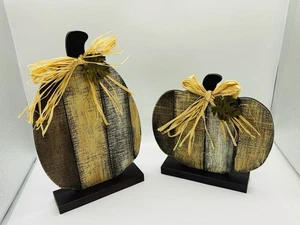 Wooden Pumpkins - Picture 1 of 7
