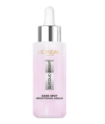 Loreal Paris Glycolic-Bright Dark Spot Brightening Face Serum - 15 ml Free Ship - Image 1 of 4