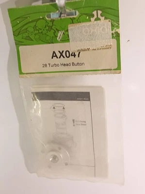 New Axial AX047 28 Turbo Head Button - NIB - Genuine Replacement Part - Image 1 of 3