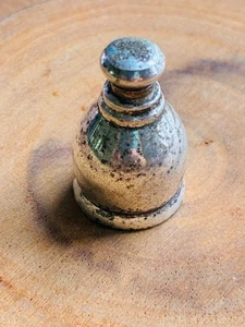 PIEZA DE AJEDREZ TORRE PLATA ESTERLINA de colección poco menos de 1" de alto poco más de 1/2" de ancho - Imagen 1 de 5