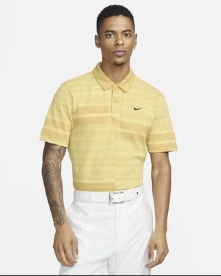 Nike Dri-FIT Unscripted Golf Polo Gold Yellow DV7906-725 Men's Size XL X-Large - Image 1 of 4