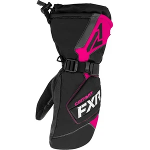 FXR Women's Black/Fuchsia Combat Mitts (Womens X-L) 220835-1090-16 - Picture 1 of 2