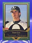 2003 FLEER PLATINUM PORTRAITS BARRY ZITO GAME-USED JERSEY #PP/BZ OAKLAND A's 