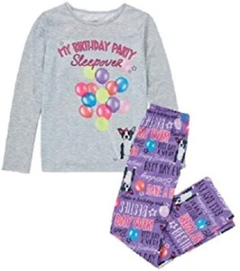 Justice Birthday Party Autograph Pajama PJ Set Slumber Sleepover Markers Draw 14 - Picture 1 of 10