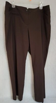 Lane Bryant Womens Pants Size 6 Brown - Image 1 of 4
