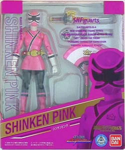 Used S.H.Figuarts Shinken Pink Power Rangers Samurai Sentai Shinkenger Japan - Picture 1 of 9
