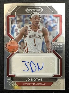 2022-23 PRIZM DRAFT PICKS JD NOTAE AUTOGRAPH AUTO ARKANSAS  - Picture 1 of 2