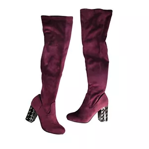 Botas por encima de la rodilla Carlos by Carlos Santana Quantum talla 7,5 M - Imagen 1 de 13
