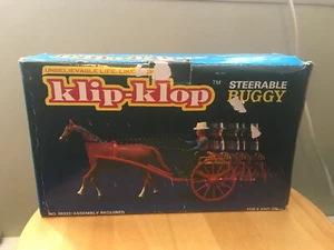 *NUEVO* Juguete buggy dirigible Klip-Klop en caja (regalos de Spencer de los años 70) - Imagen 1 de 4