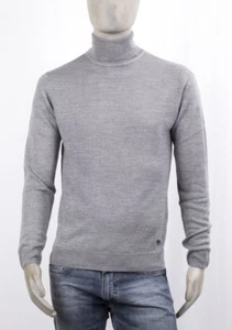 MAGLIA MARKUP DOLCEVITA RASATO MANO EFFETTO CASHMERE SLIM GRIGIO - Foto 1 di 4