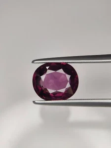 A VERY BEAUTIFUL RHODOLITE GARNET 3.33 cts - Picture 1 of 5