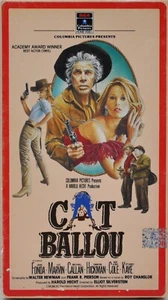 Cat Ballou - VHS - Jane Fonda - Lee Marvin - Western Comedy Classic - Picture 1 of 3