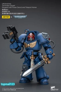 JOYTOY Warhammer 40K JT9923 1:18 Terminator Squad Sergeant Doll w/ Power Sword - Picture 1 of 10