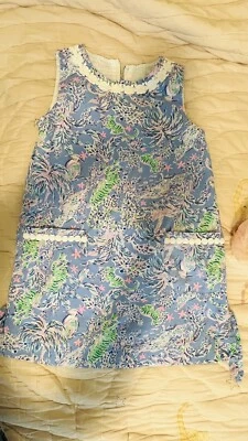 Lilly Pulitzer Little Knit Printed Shift Dress - Image 1 of 2