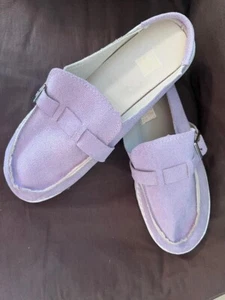 Women's Simple Mule Sneakers, Casual Slip On Canvas Shoes, Lightweight SIZE 9 - Picture 1 of 1