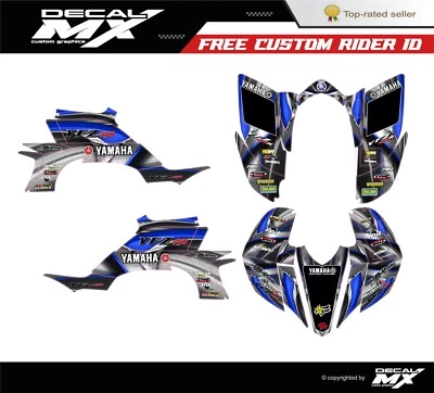Se adapta a YAMAHA YFZ450 yfz 2003 2004 2005 2006 2007 2008 kit gráfico calcomanías kit YFZ Foto 1 de 2